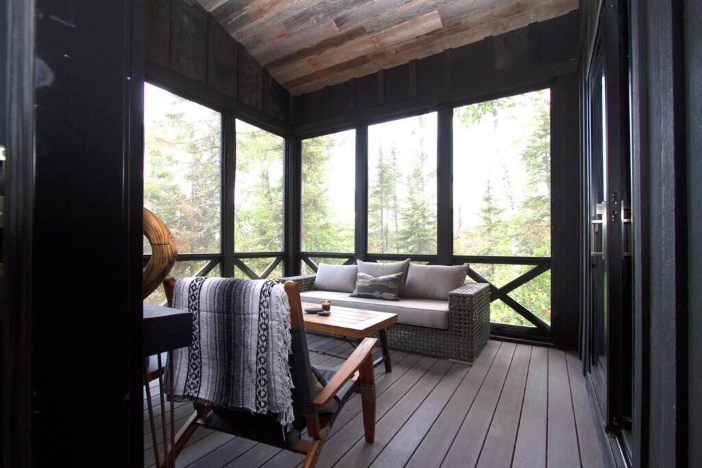 New Rustic Modern Cabin At Lutsen Mountains Экстерьер фото